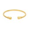 Bracelet - LUXENTER - Sanee - 18-carat Yellow Gold Finish - Metal Alloy - Diameter 58 Mm