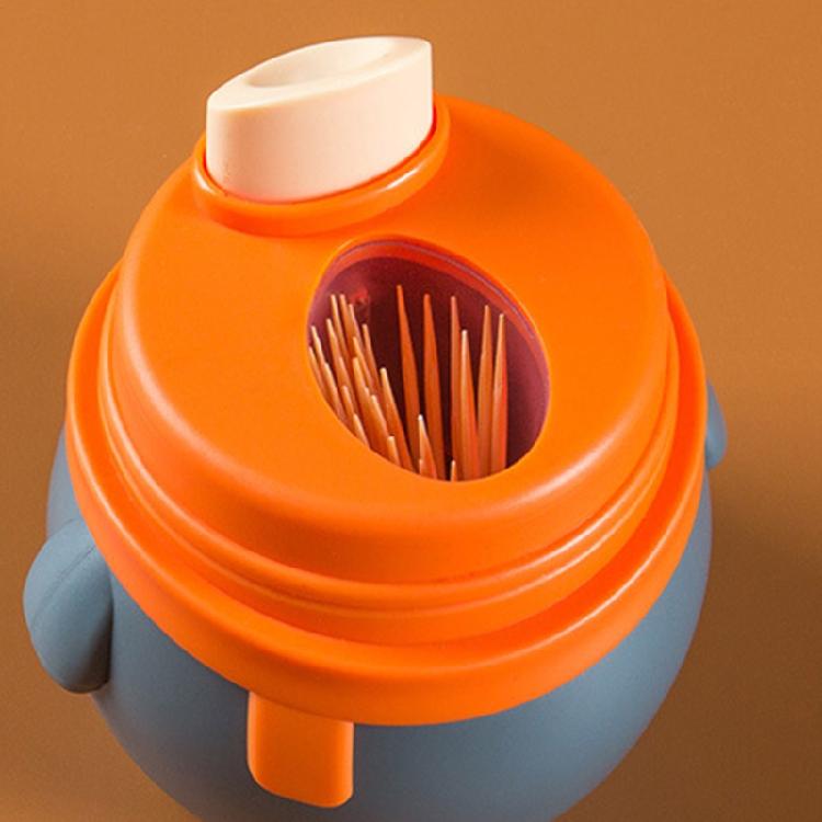 Toothpicks Container Pocket Toothpick Storage Box Push-type Automatic Pop-up