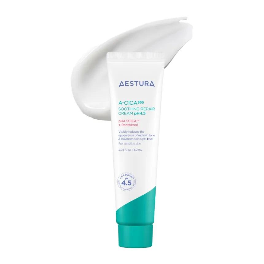 

Aestura ACica365 Repair Cream pH 4.5 Soothing & Barrier Strengthening Face Cream 60mL
