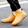 Waterproof shoes men's and women's rain shoes short tube couple Korean version rain boots wear non-slip and wear-resistant water boots r