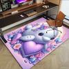 1pc Dolphin Princess Carpet Office Rug Outdoor Mat Home Decor Area Carpet Festival Gift Office desk chair carpet