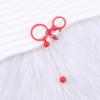 6Pcs Metal Beadable Keychain Bars Beading Key Chain Bar Blanks For Beads Pendant Jewelry Charms Lanyard Diy Crafts Gift