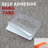 100PCS PET Plastic Plastic Hanging Tags Transparent Retail Packaging Hook  Supermarket Store