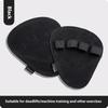 Cowhide Gym Gloves Grips Anti-Skid Weight Power Belt Lifting Pads Deadlift Belt Workout Crossfit Fitness Gloves Palm Protection