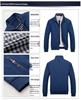 Men's Slim Fit Korean Style Autumn Jacket - Solid Color, Handsome Casual Wear