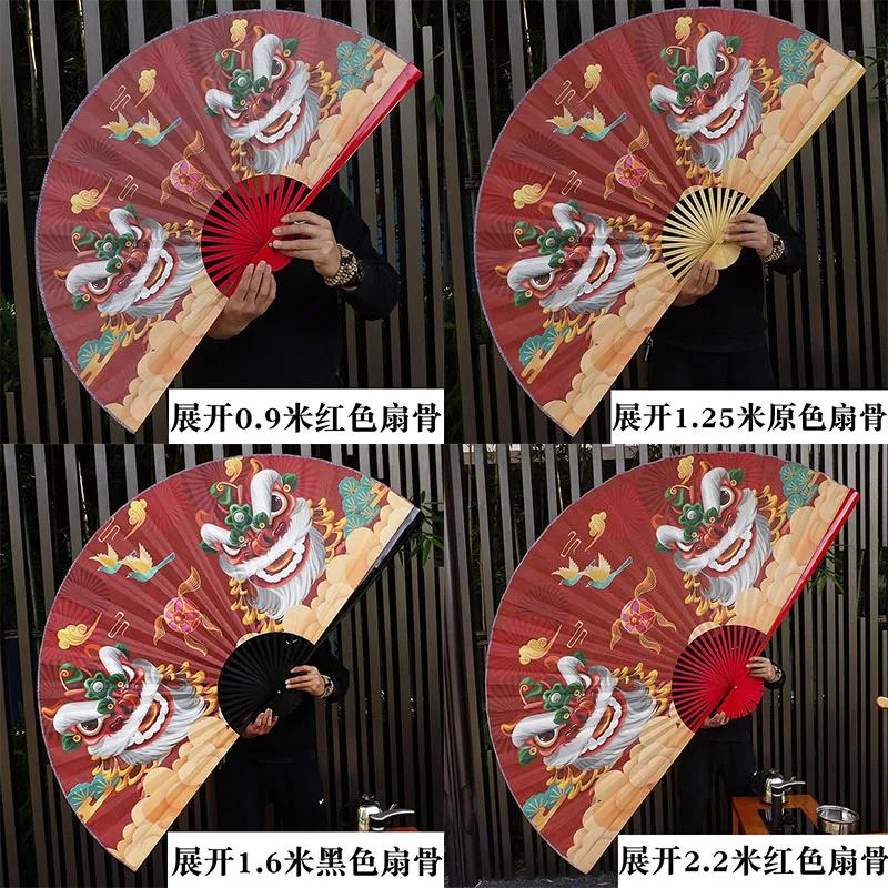 

Большой подвесной веер, подходящий для фона, мода, китайский стиль, пекинская опера, ресторан, бар, сцена, декоративная живопись в стиле ретро
