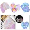 85 Pieces 20mm Flat Round Loose Sequins Paillettes with Hole DIY Dress Accessories Set