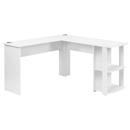 Bookcase with Casters, Mobile Sideboard with Pull-Out Side Drawer, Large Casters, Edge Protection, Reversible Left/Right Configuration - Storage