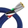 Cable Baseus  Baseus Crystal Shine Series Cable USB Cable for Fast Charging and Data Transfer USB Type A - Lightning 2.4A 1.2m Blue (CAJY000003)