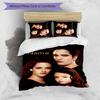3pcs Custom Name The Twilight Saga Bedding Set Duvet Cover Closure Includes 1 Duvet Cover & 2 Pillowcases for All Seasons Bedroom Decor