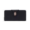 Wallet Long Versatile Buckle Folding Mobile Wallet with Multiple Card Slots  Ticket Holders