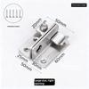 Flip Latch Gate Latches Slide Bolt Latch Safety Door Lock Catch For Barn Cabinet Pet Cage Garden Bathroom Garage Window Slid