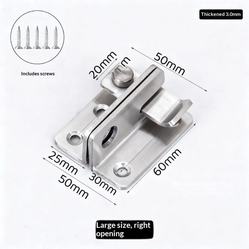 Flip Latch Gate Latches Slide Bolt Latch Safety Door Lock Catch For Barn Cabinet Pet Cage Garden Bathroom Garage Window Slid