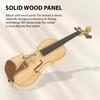 Astonvilla 4/4 Violin Spruce Top Maple Craft Tiger Stripe Ebony Parts Handcrafted 4/4 Violin with
