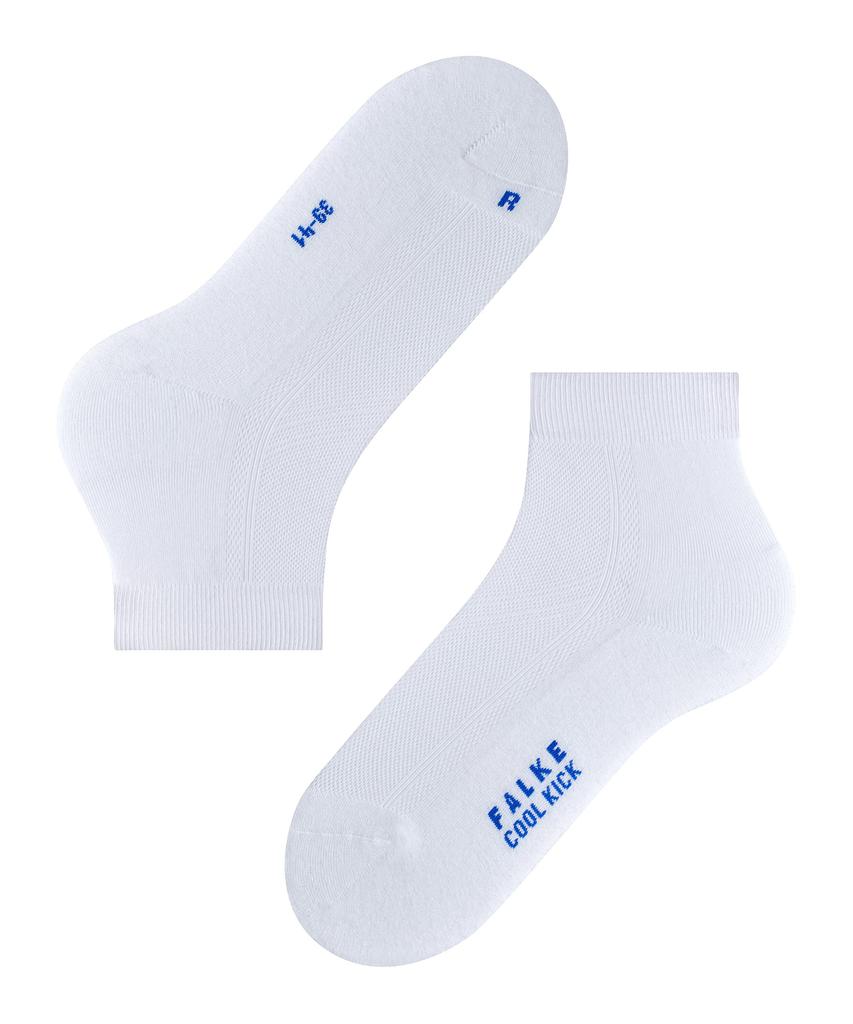 FALKE och Bomull Kort 16602 COOLKICK Storlekar 2001 Vit Herr Dam Strumpor, SSO, 42-43, [Äkta]