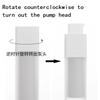 1Pc 15/30/50ml Square Vacuum Bottle Press Lotion Empty Liquid Foundation Makeup Portable Lady Cosmetic Container