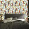 Wallpaper Beautiful colorful parrots for living room and bedroom 50x1000