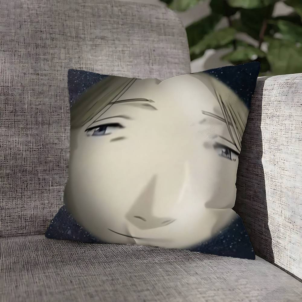 Johan M-Monster Liebert Pillow Case For Sofa Decor Car Office Room Printing Cushion Cover Decorations and Protector