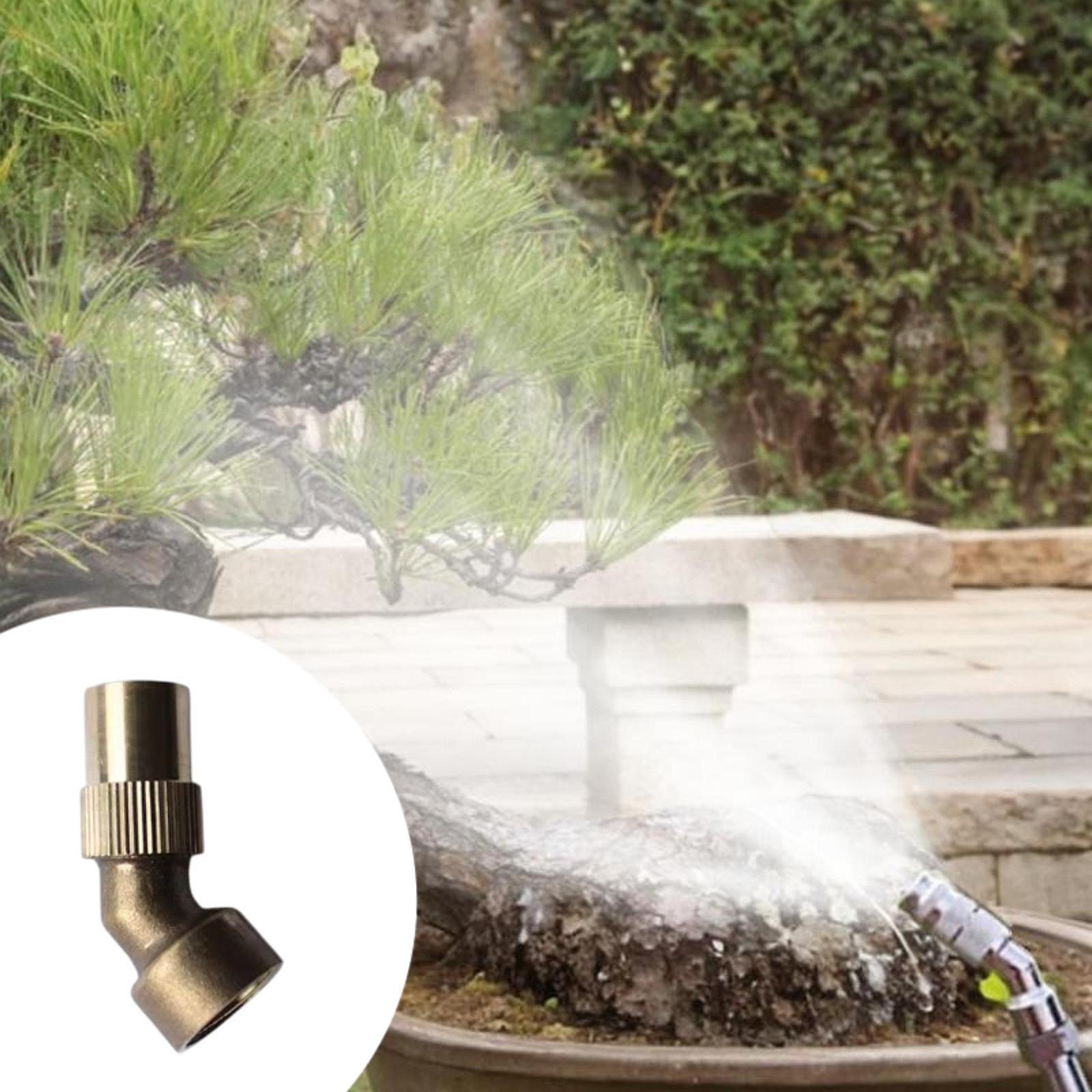 

Adjustable Spraying Nozzle Tip High Pressure Easy to Use Lightweight Parts for Irrigation Greenhouse Vegetables медный