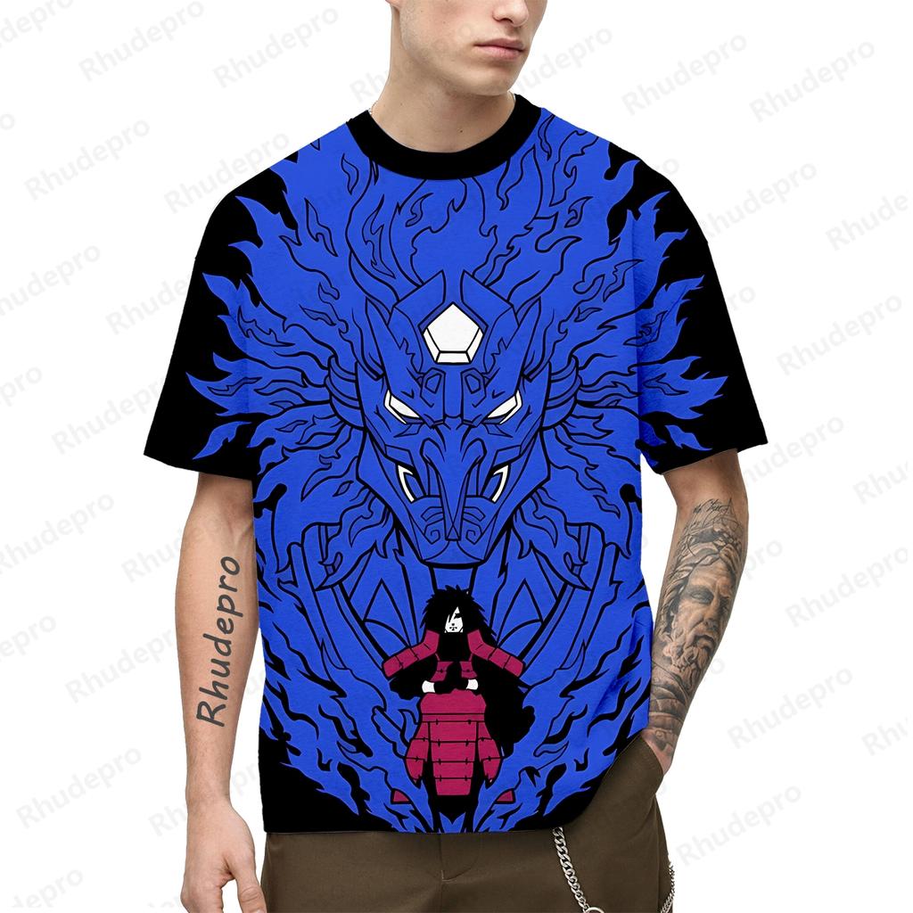 Y2k Clothes Vīriešu T-krekls Harajuku Style Cosplay Naruto Liela izmēra dāvana Augstas kvalitātes apģērbs Jauni krekli Bērnu tendence
