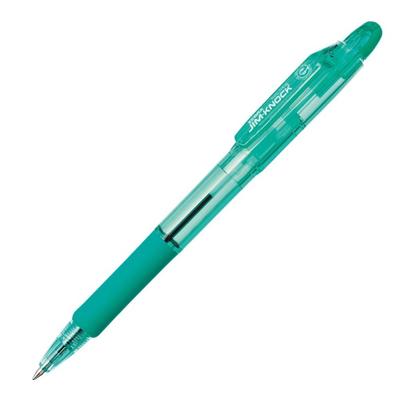 ZEBRA Jim Knock Ölbasiert Kugelschreiber B-KRB-100-G 0,7" Grün 10 Stifte