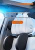 Children's Travel U-Shaped Memory Foam Car Headrest Pillow - Adjustable Side Support for Sleep