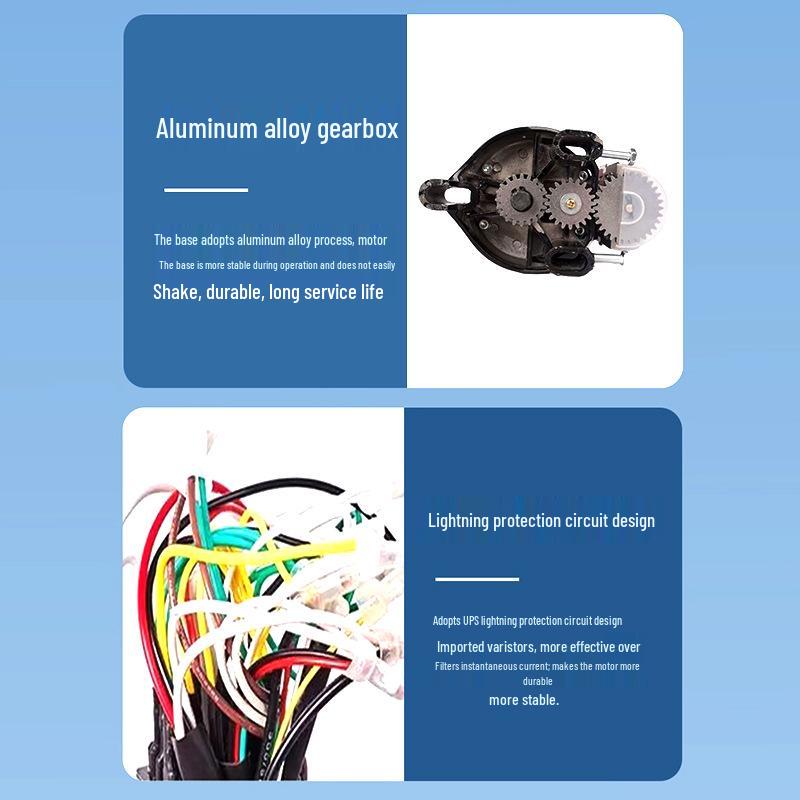 Universal Silent 800kg Roller Shutter Door Motor for Home or Shop