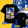 Shadow Hedgehog Classic Graphic Print TShirt Men Women Crewneck Cotton Loose Casual Tee Fashion Streetwear Wind Oversized Tops