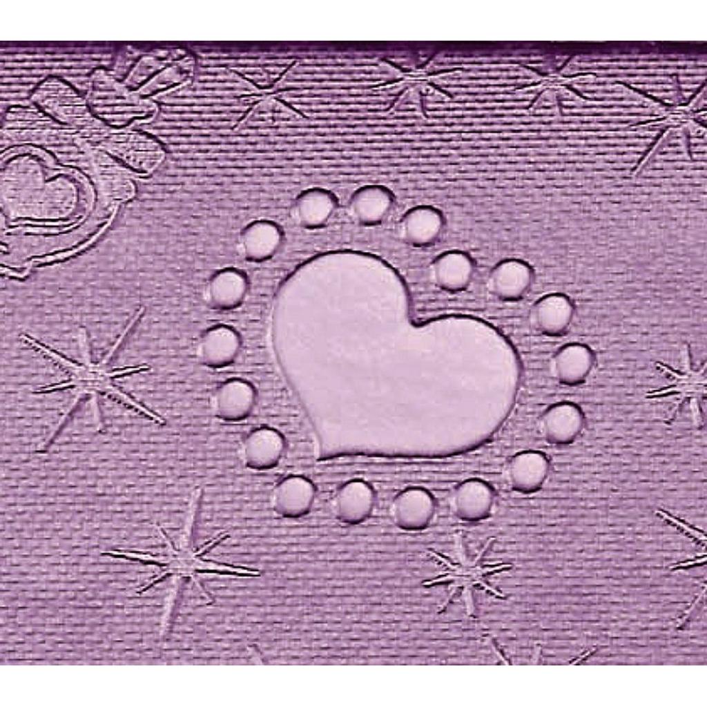 Kutsuwa Magnetic Pencil Case with with Purple Glitter, 2-Door Design, Sharpener, (SF007PU)