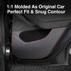 Heenvn For Tesla Model Y L 2025-2026 Car Door Anti-Kick Pads Leather Side Door Panel Protector Anti-scratch Interior Decoration