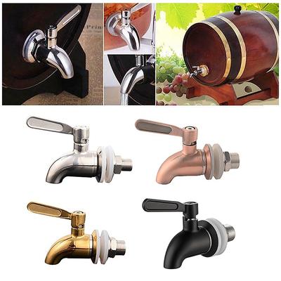 Replacement Wine Barrel Faucet Stainless Steel Beverage Tap Water Dispenser Spigot Convenient High Temperature