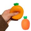Carrot Stress Toy Anti-Anxiety Carrot Squeeze Toy Slow Rising Stretchy Simulated Vegetable