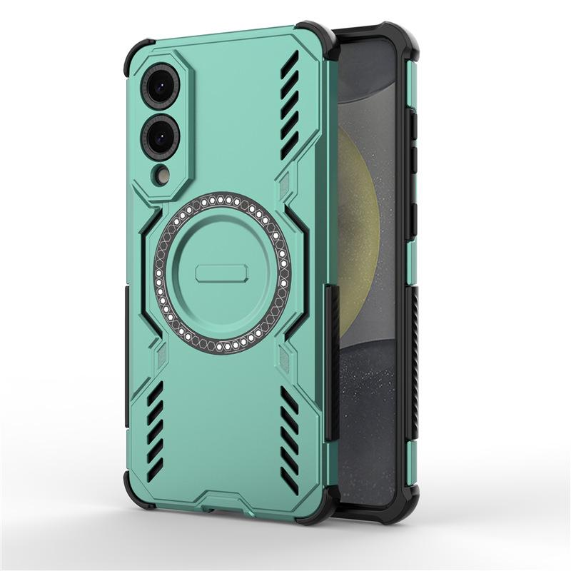 

Suitable for The Cooling Phone Case of Samsung S25 Edge Galaxy A56 Butterfly Armor Magnetic Charging Anti Drop Protective Case Samsung M36