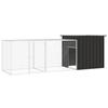 VidaXL Chicken Coop, Chicken Cage with Hinged Door, Chicken House, Garden Animal Enclosure Patio, 3106452