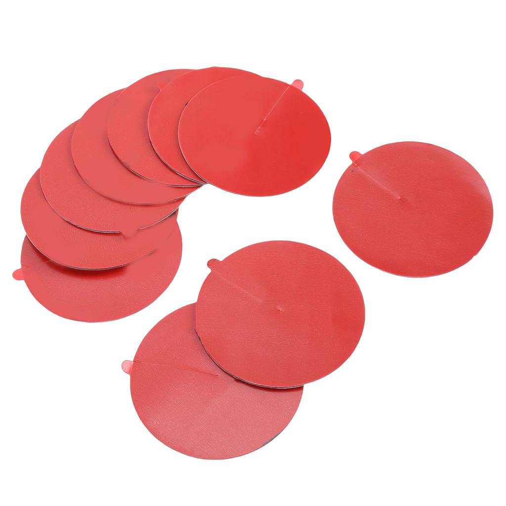 10pcs 2.36in Cam Mount Double Sided Adhesive Pads Board Mounting Disk Round Strong Grip Tape for Board GPS Camera Mounts