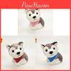Cachorro Husky Fofo Squishy com Material PU Macio para Alívio da Ansiedade e Presente para Colecionadores