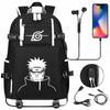 New Riman Peripheral Printing USB Teen Student Schoolbag Leisure Travel Backpack Large Capacity