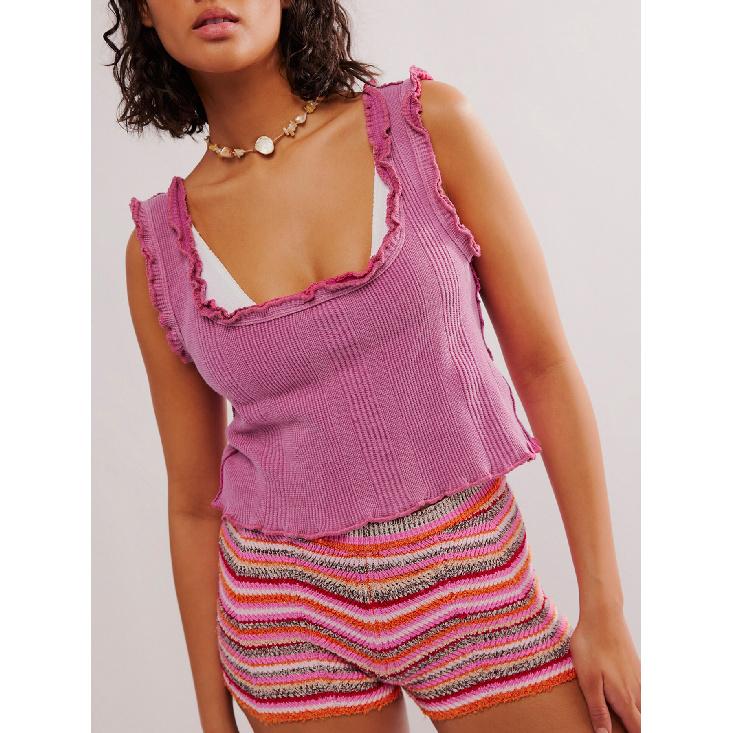 Colete Feminino Novo Confortável e Casual com Temperamento para o Dia a Dia, Moda sem Mangas com Alças de Suspensório