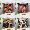 Anime SSlam Dunks Pillow Case For Car Sofa Decorative Home Doublesided Print Plush Square Throw Pillow Cushion Cover
