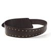 Women European American Punk Retro Heavy Industry Wide Belt Metal Rivet Personalized Belt Fashion Trend Suede Waist Belt