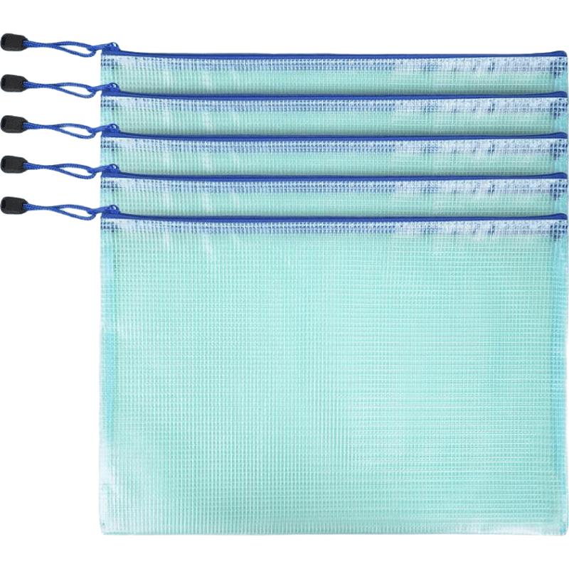 Simaa PVC Zipper Mesh File Bags
