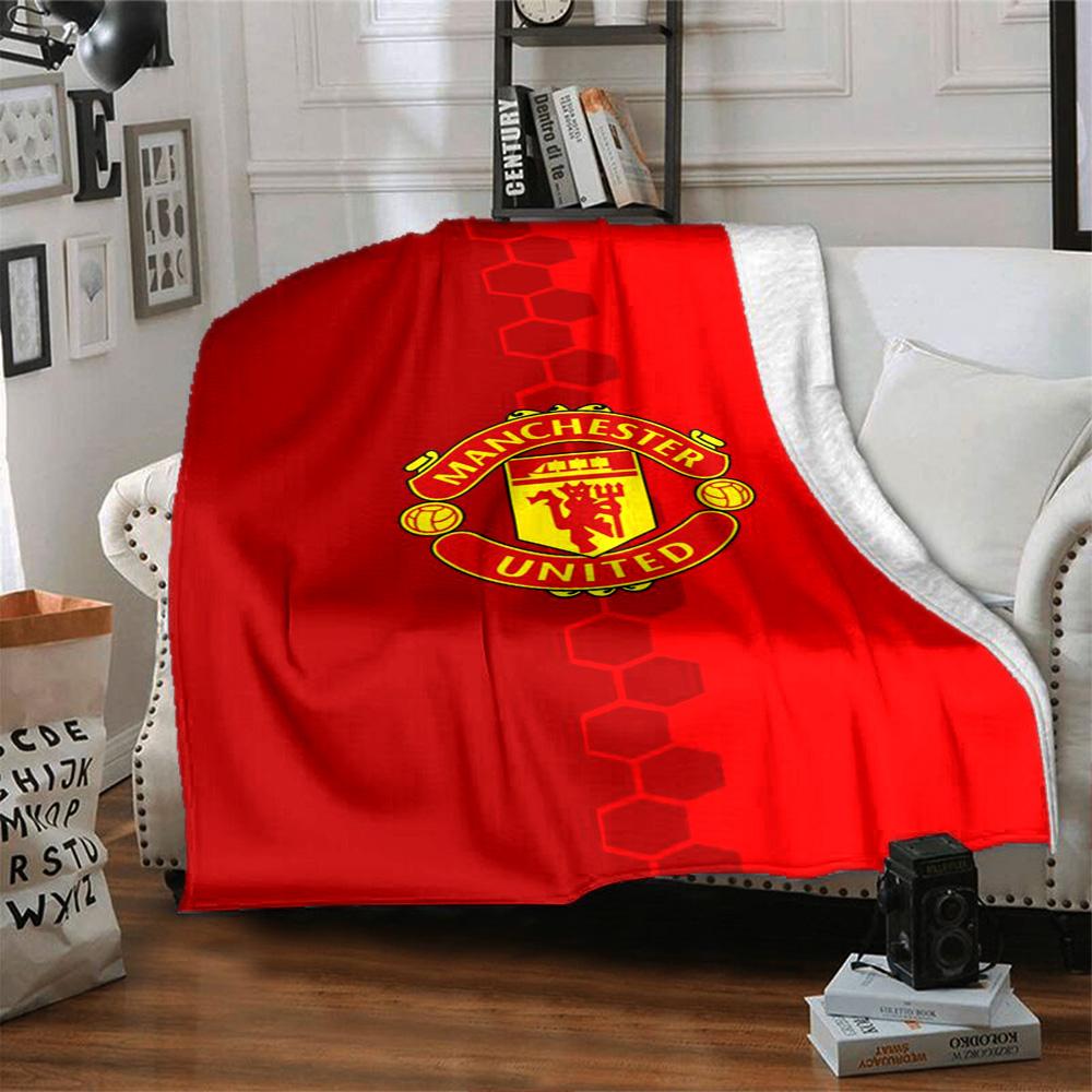 Manchester Blanket Comfortable Perfect for Chair Bed Bedding for All Seasons Modern Suitable for Gifting Relatives and Friends
