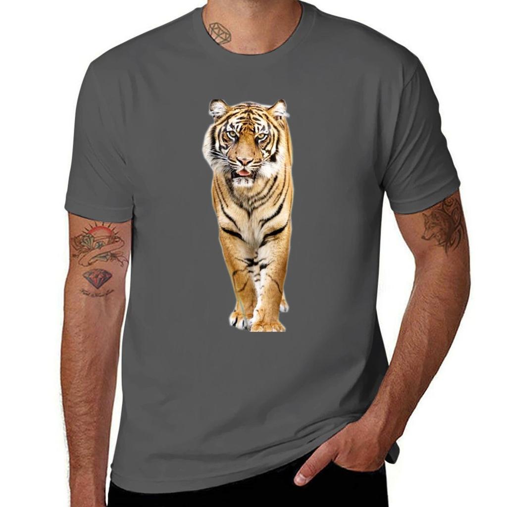 Tiger Tshirt Sports Basic Short Sleeve Tshirt