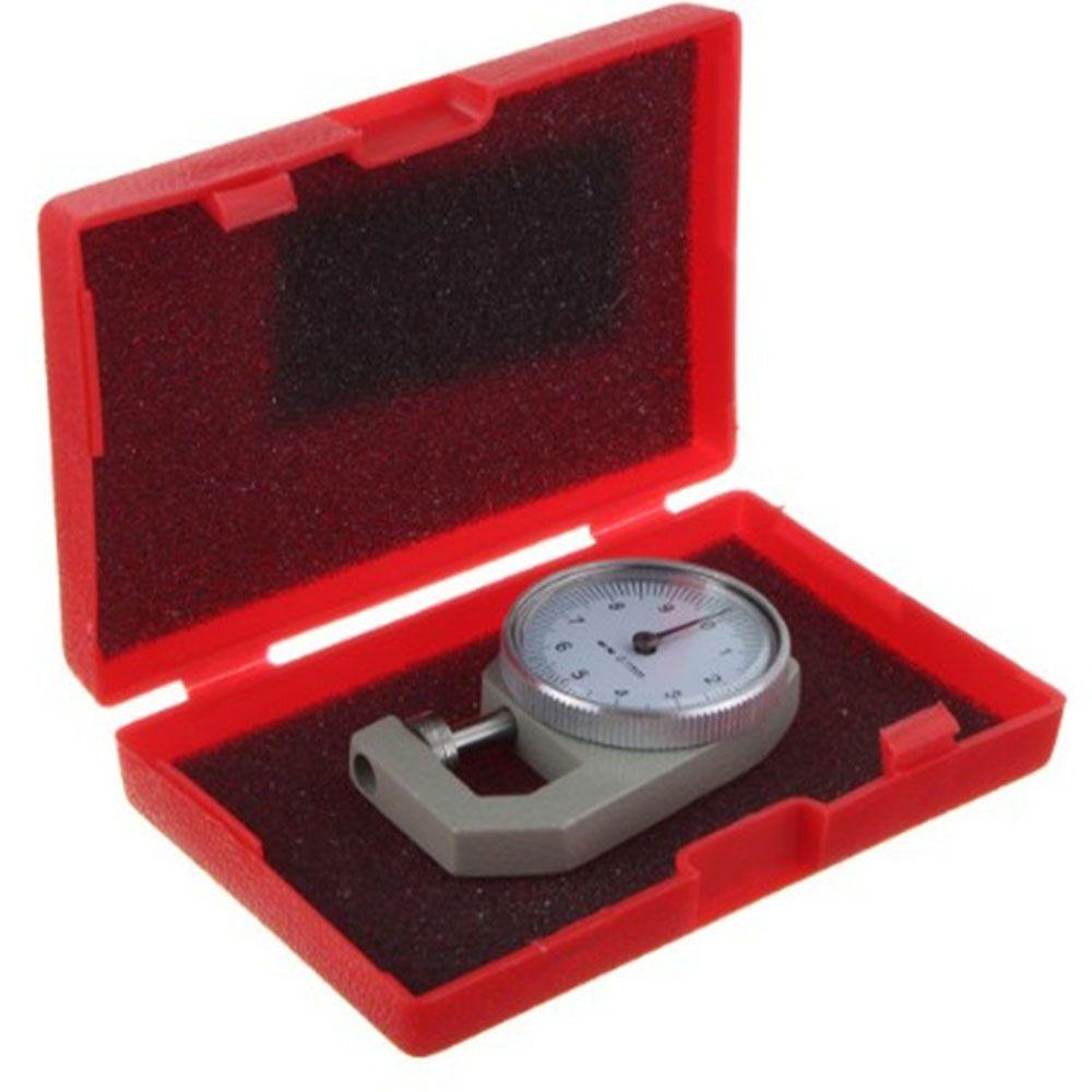 Film Instrumen Paper Meter Measuring 0-10mm Measure Tool Leather Craft Metal Thickness Gauge