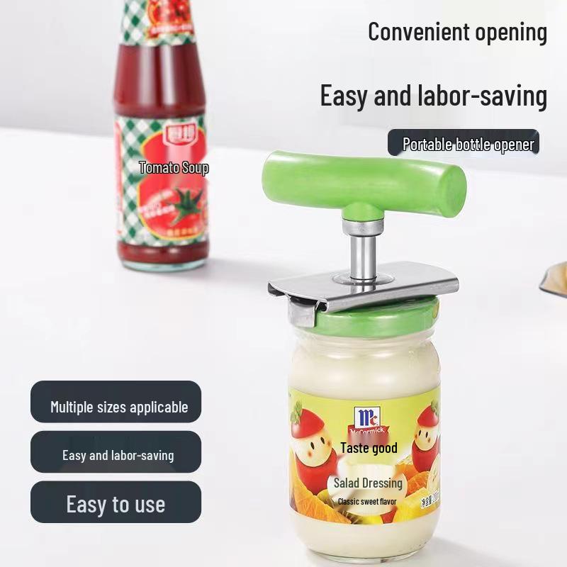 Edelstahl Easy-Twist Deckel & Flaschenöffner