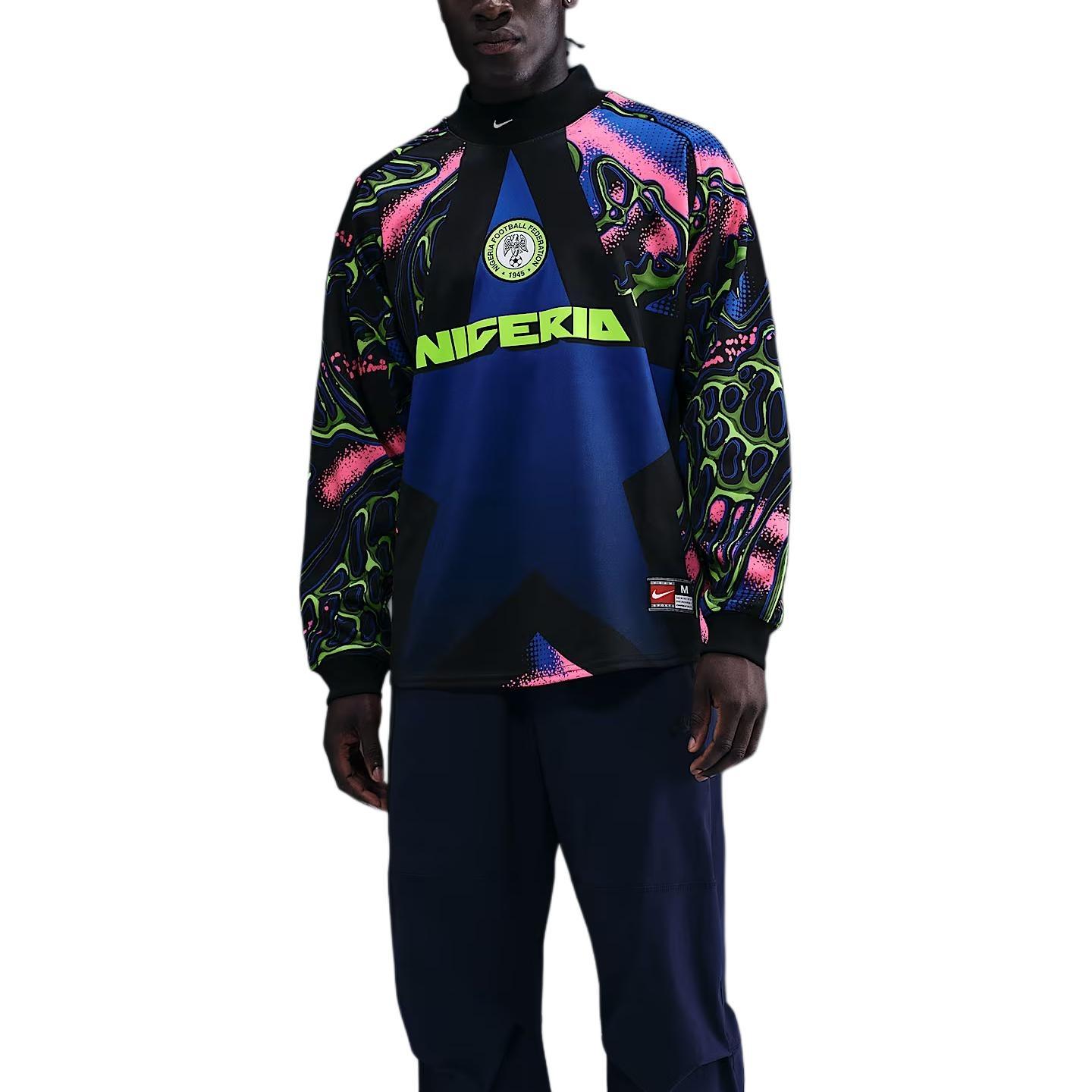 Nike Nigeria Goalkeeper Jersey Black Hyper Pink White Men s IO0782-010 M