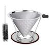 Pour Over Coffee Filter Reusable Coffee Strainers Stainless Steel Material