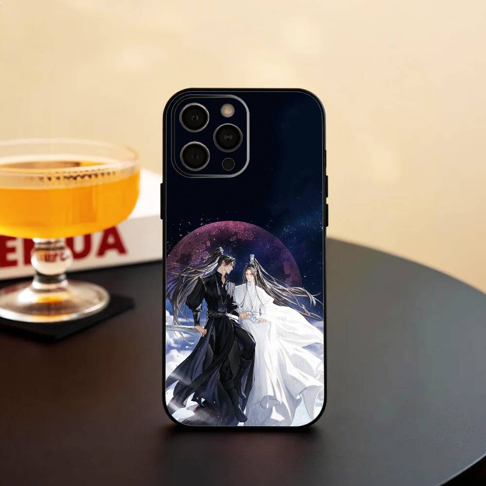 

Husky and White Cat Shizun BL Xianxia Art Phone Case Silicone Soft For IPhone 17 16 15 14 13 12 11 X XR Plus Pro Max Plus iPhone12PRO
