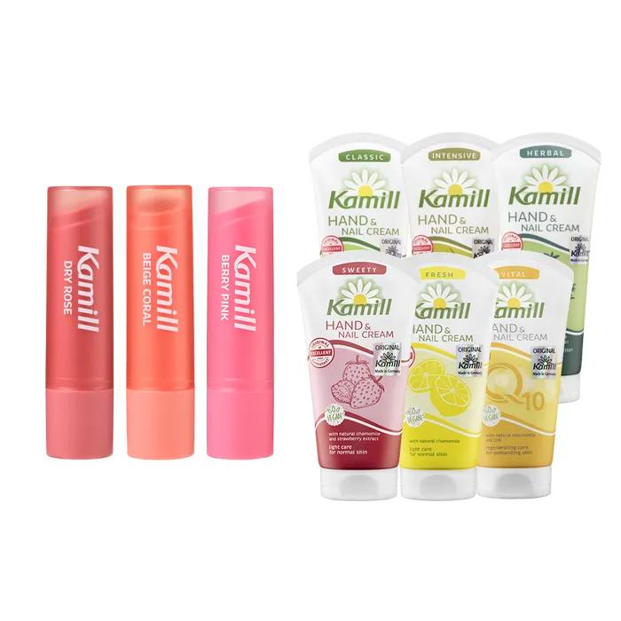 1 Vegan Color Lip Balm + 1 Hand Cream