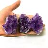 D5 Amethyst Naturstein Lila Rosa Amethyste Kristalle Cluster Druse Geode Mineral Gestein Heilkristall Energiestab Handwerk